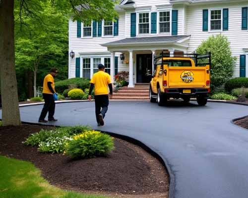 chip seal driveway contractors near me